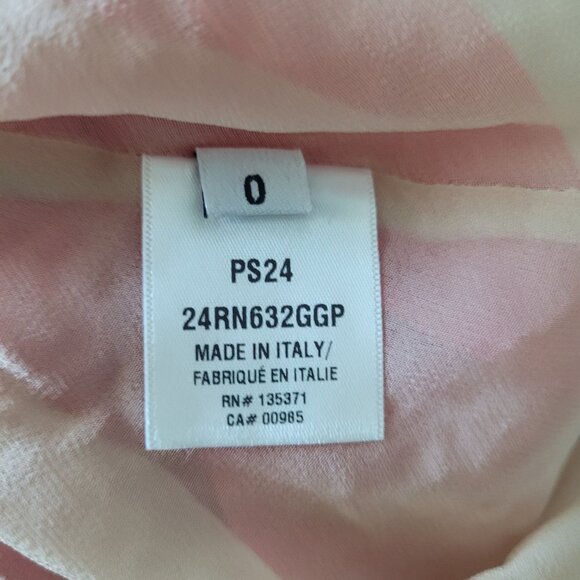 NEW OSCAR DE LA RENTA Women's Floral-Appliqué Lace Minidress in Red, Size 0 - Picture 9 of 9